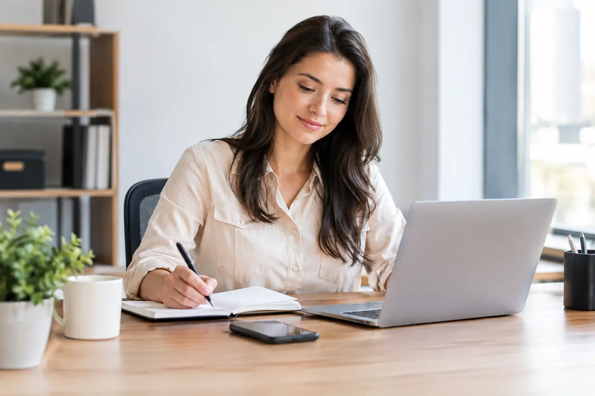 Office Worker Period Productivity at Work