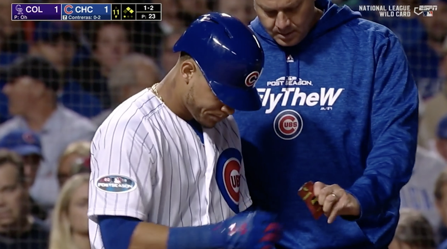 Cubs Catcher Gets Rid of Muscle Cramps in Seconds