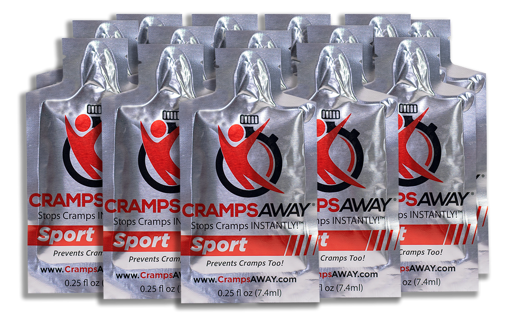 CrampsAWAY Sport 20 Pack w/ Money Back Guarantee
