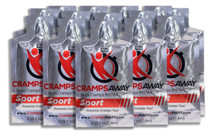 CrampsAWAY Sport 50 Pack w/ Money Back Guarantee