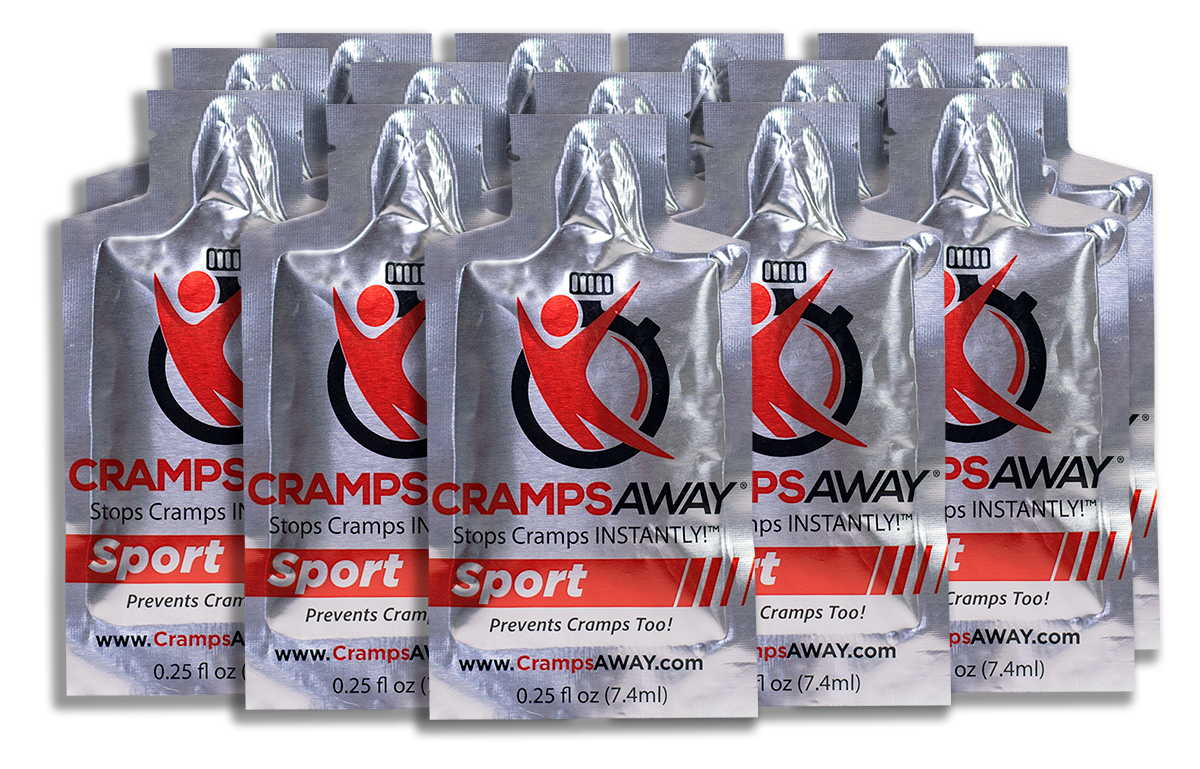 CrampsAWAY Sport 20 Pack w/ Money Back Guarantee