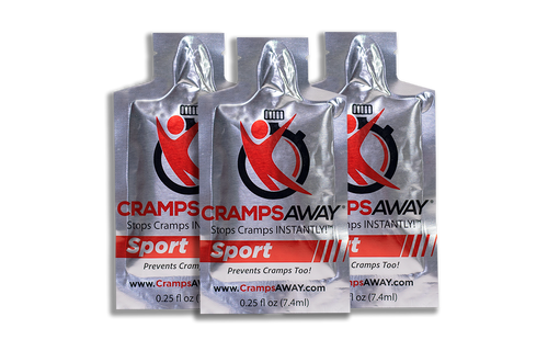 CrampsAWAY Sport 3 Pack w/ Money Back Guarantee