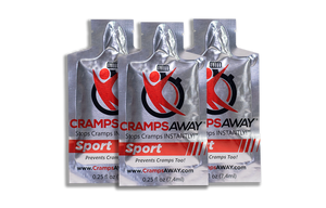 CrampsAWAY Sport 3 Pack w/ Money Back Guarantee